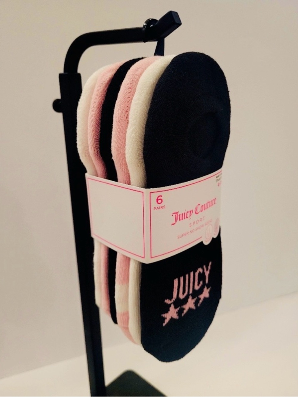 Juicy Couture Socks - 6 pairs